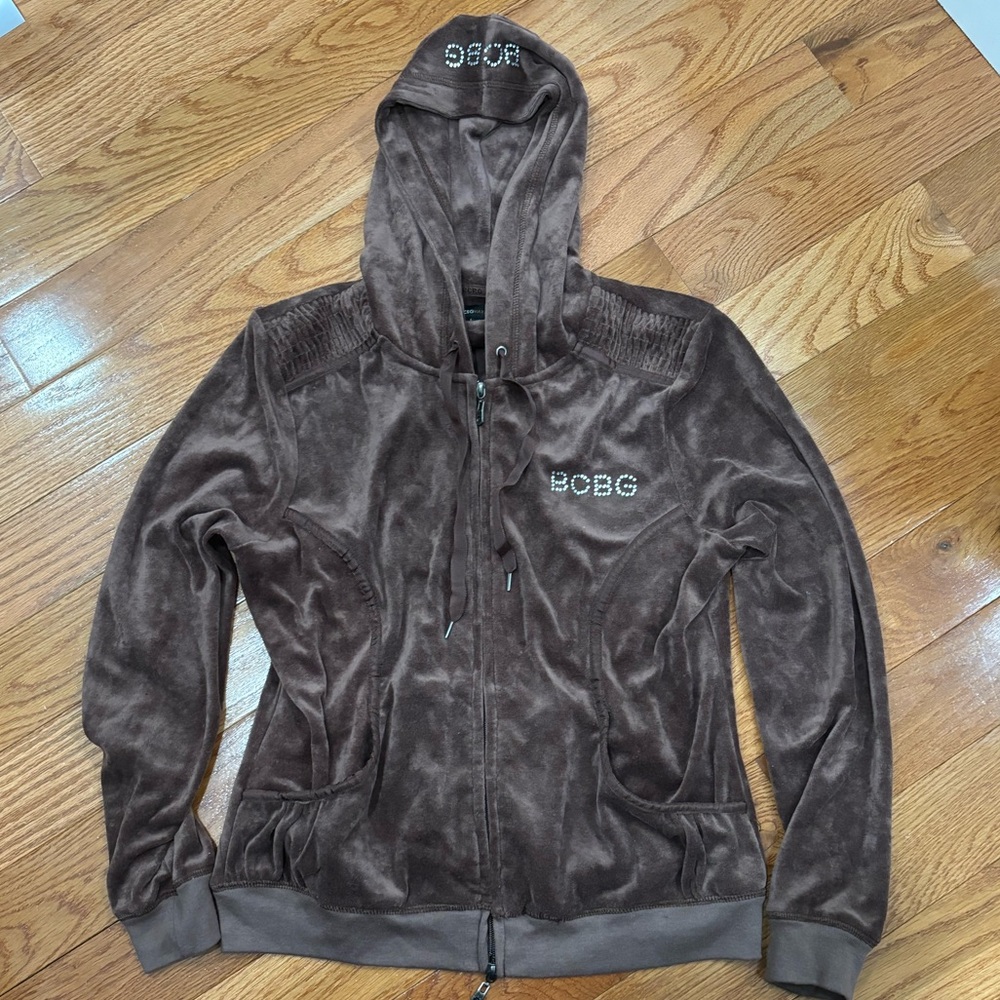 Vintage Y2K Zip Up Hoodie